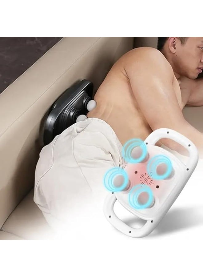 جهاز تدليك رقمي بأربع بكرات لتخفيف آلام عضلات الجسم وإرخائها - Image 5