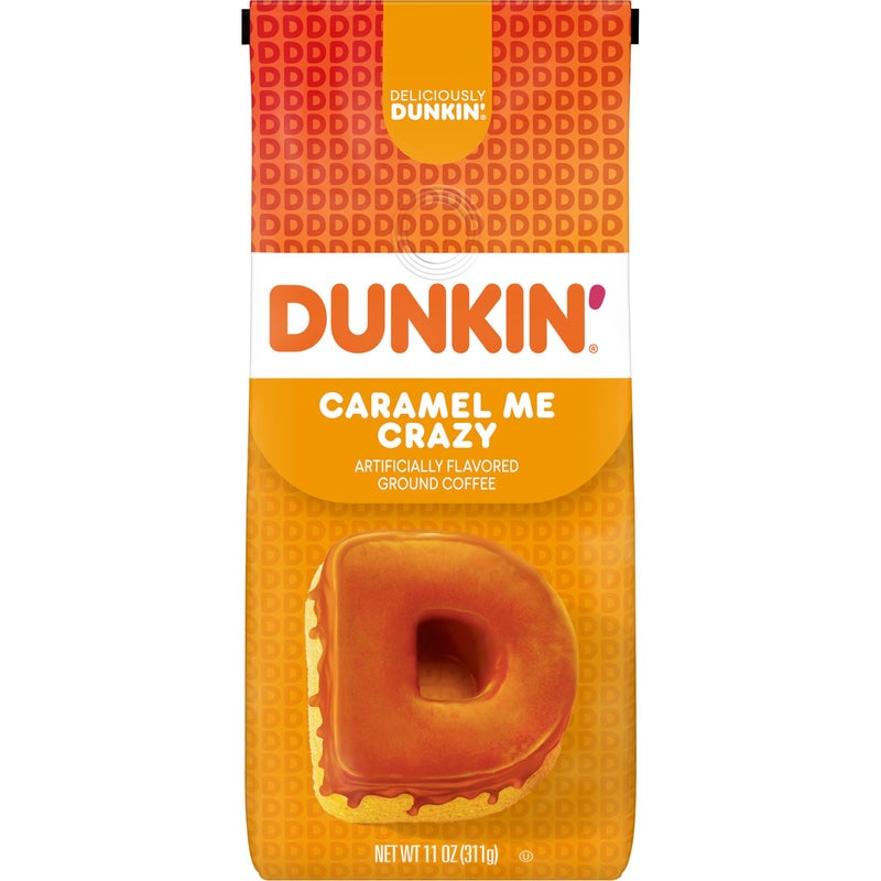Dunkin Donuts Dunkin Caramel Me Crazy Ground Coffee 11 Ounces - Image 3