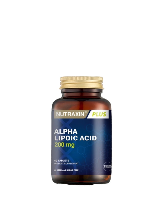 Nutraxin Alpha Lipoic Acid 60 Tablets - Image 2