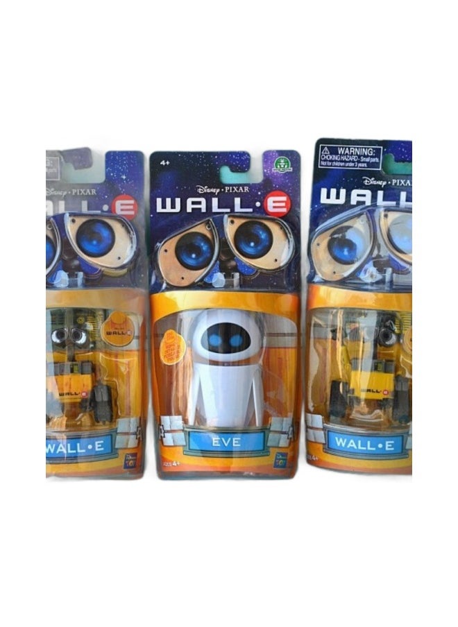 null - Swallow Toy Wall.E Robot Story Wally Robot 6cm Wally Eva Hand Model-Color:Clean Edition - Image 1