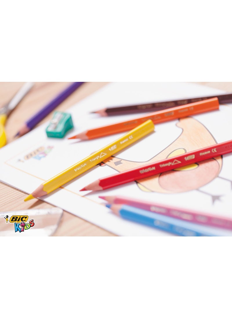Bic - ألوان مثلث التطور كبير 12 لون 1632 - Image 1