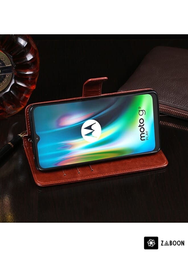جرين تايجر حافظة جلدية قابلة للطي أفقية لهاتف Lenovo K12 Note idewei Crazy Horse مع حامل وفتحات للبطاقات ومحفظة (أبيض) - Image 4