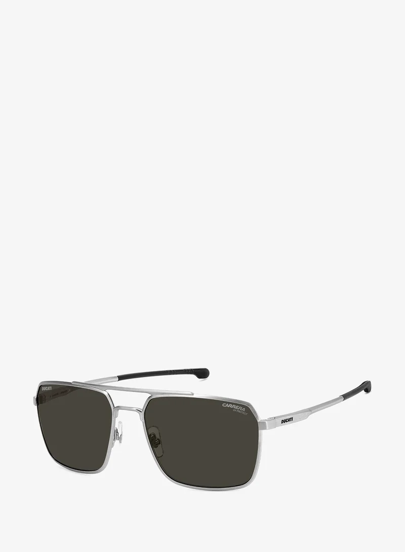 CARRERA DUCATI CARDUC 057/S Sunglasses Silver Rectangular