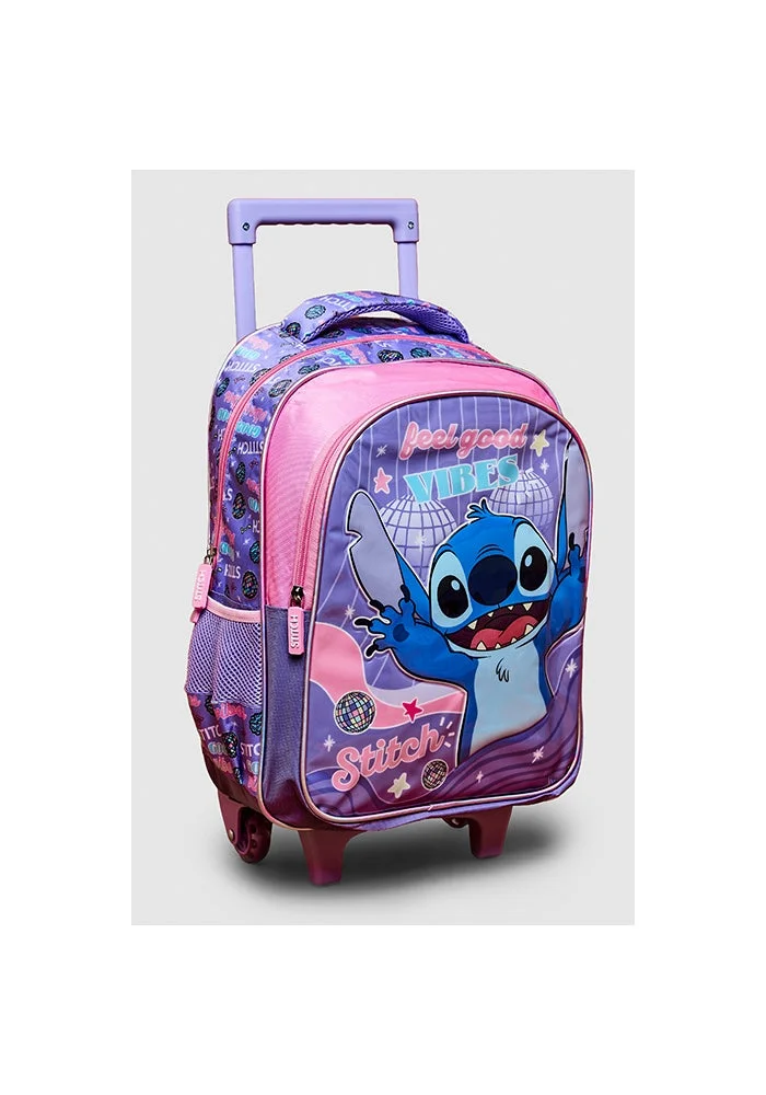 أر أند بي 5 Pack Stitch Print Trolley Backpack Set - 16"