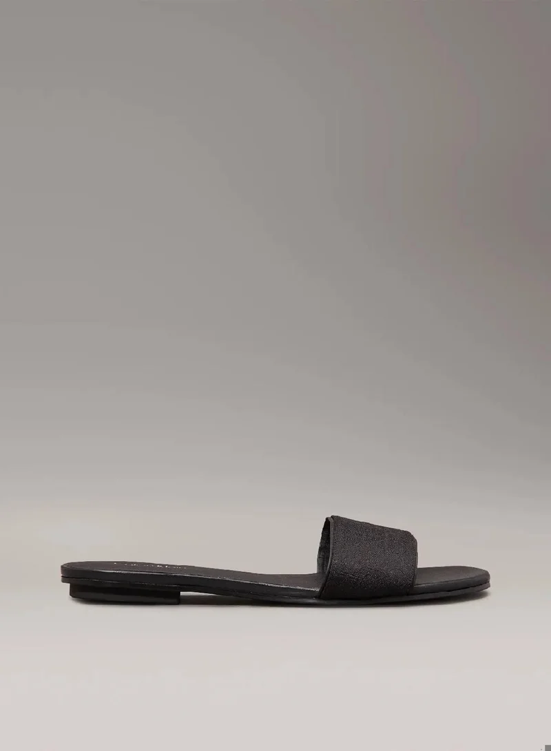 CALVIN KLEIN Logo Jacquard Sliders