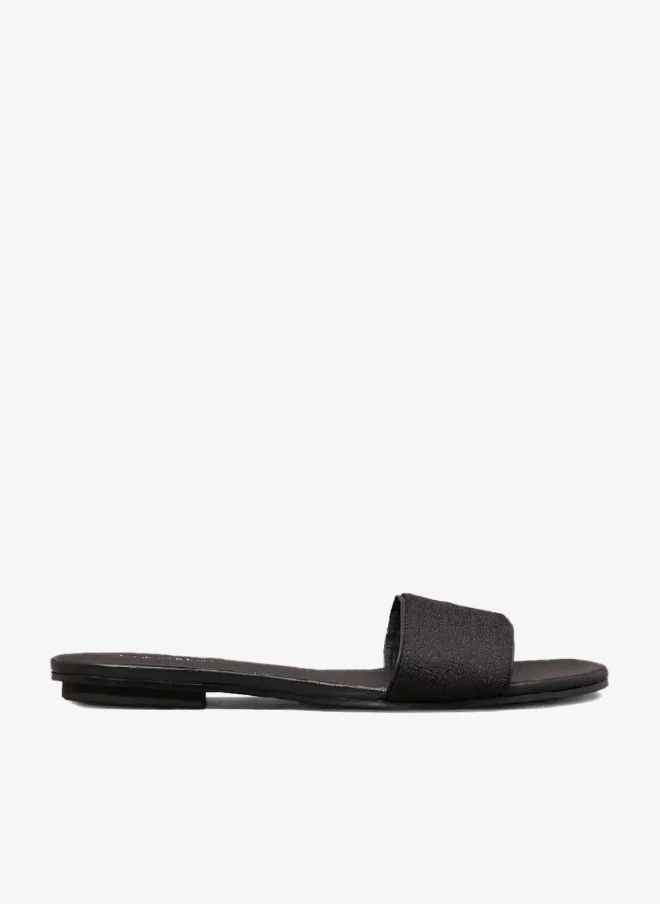 CALVIN KLEIN Logo Jacquard Sliders