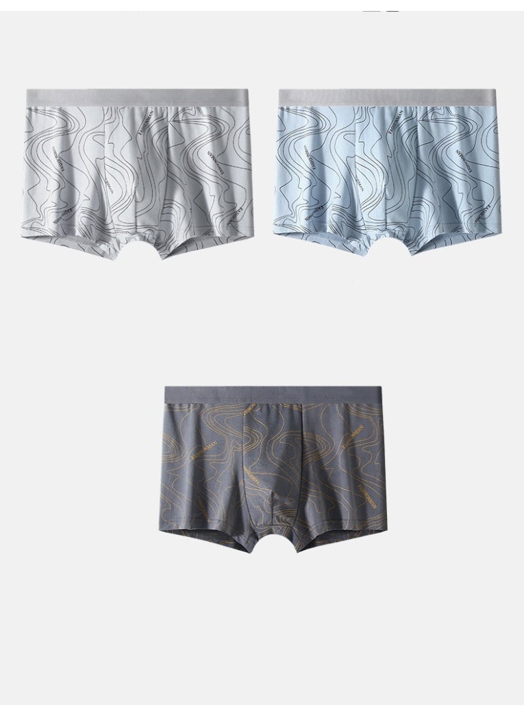 KUYING New Comfortable Skin friendly Breathable Underwear Set of 3  - Image 1