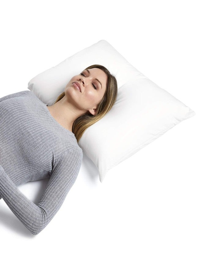 PILLOWS WITH A PURPOSE وسائد ذات غرض وسادة علاجية من سليبى هولو مضادة للتوتر ودعم عنق الرحم - حجم قياسي - Image 2