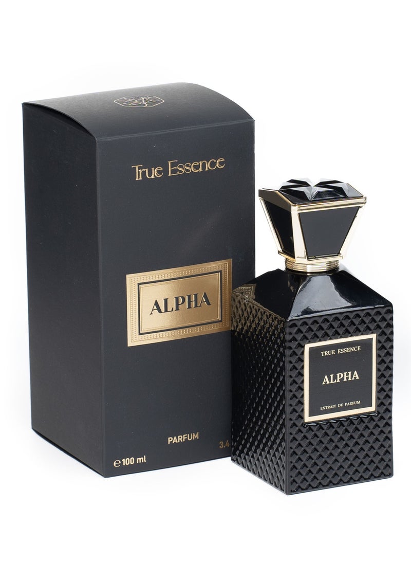 ترو ايسينس عطر (True Essence Alpha) - عطر للجنسين أو دي بارفان برائحة تدوم طويلاً للنساء برائحة أصلية - 100 مل 3.34 أوقية - Image 2