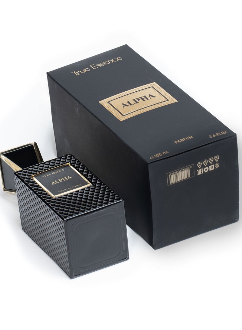 ترو ايسينس عطر (True Essence Alpha) - عطر للجنسين أو دي بارفان برائحة تدوم طويلاً للنساء برائحة أصلية - 100 مل 3.34 أوقية - Image 4