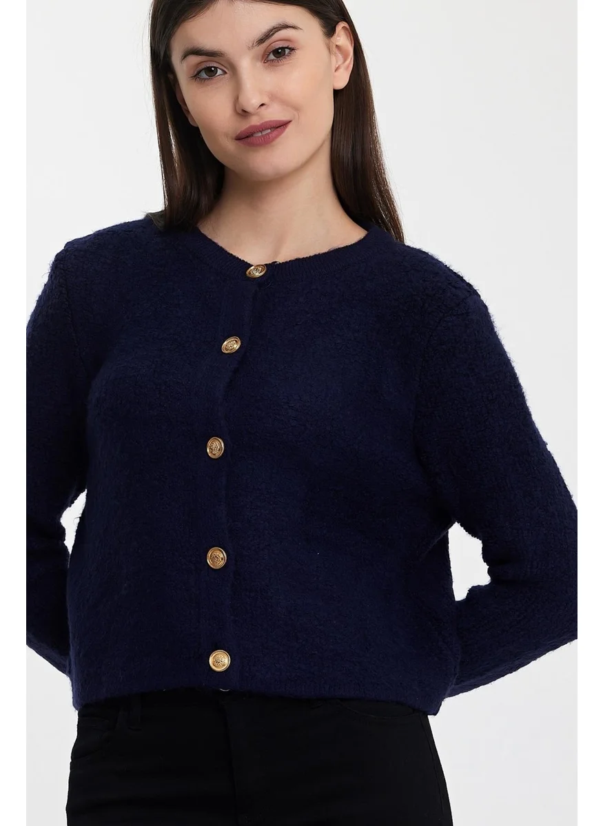 Alexander Gardi Buttoned Knitted Cardigan(A92301-S)