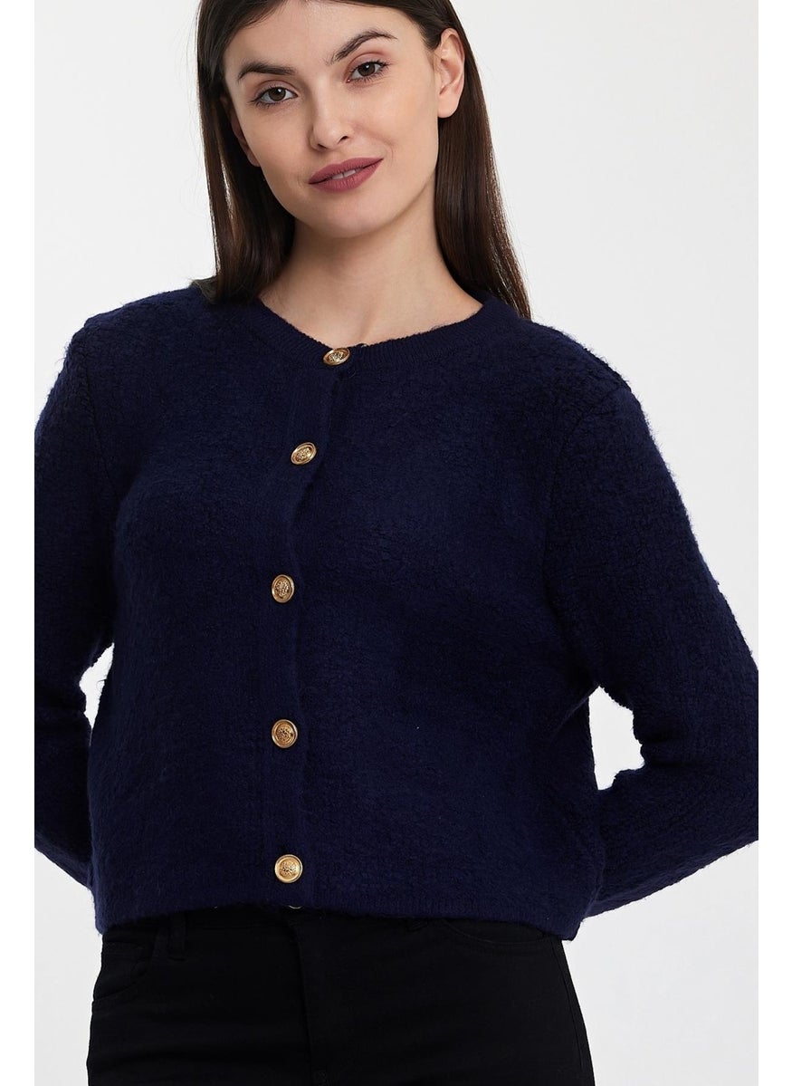Alexander Gardi Buttoned Knitted Cardigan(A92301-S)  - Image 2