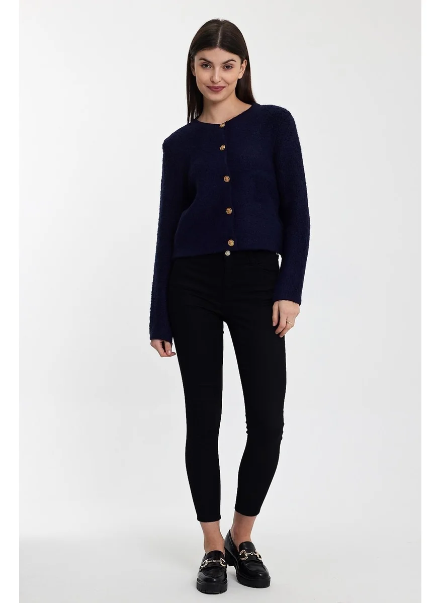 Alexander Gardi Buttoned Knitted Cardigan(A92301-S)