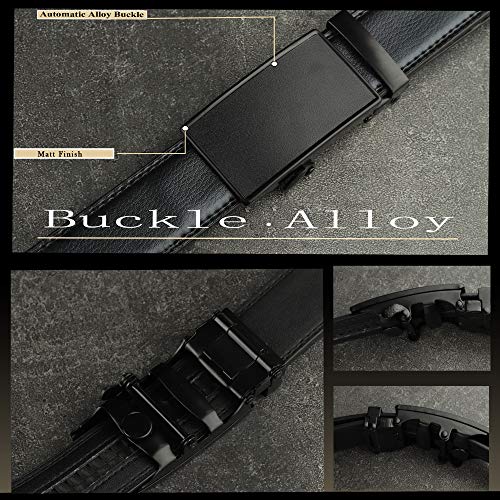 ZORO Men's PU Leather Belt (Black_ZR-RAB) - Image 5