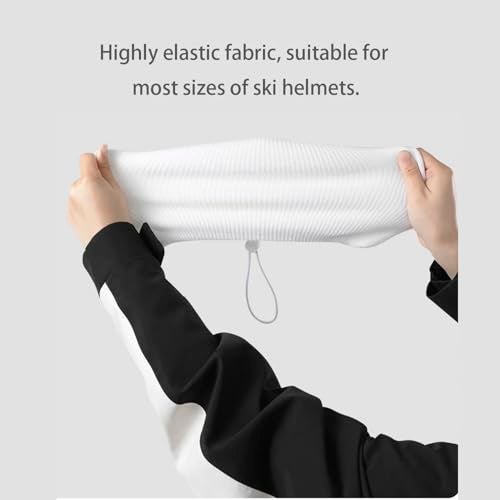 Soapjuice Ski Helmet Cover,Fun and Eye-Catching Knitted Hat, Snowboarding and Skiing Helmet Accessory,Fits Most Standard Helmets,Winter Headgear (Unicorn) - Image 4