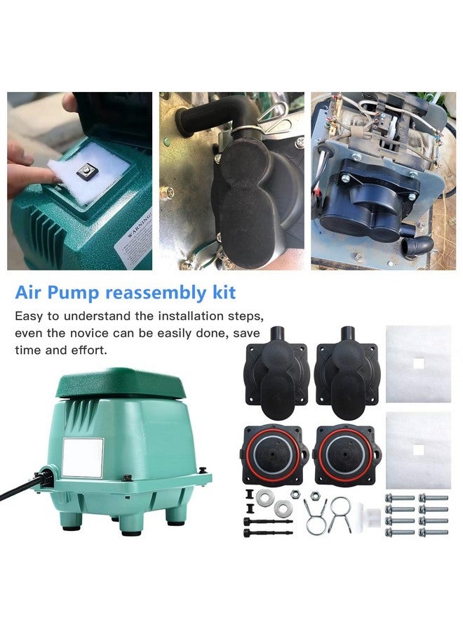 GRABOTE for HP60/80 Air Pump Rebuild Complete Kit for Aqua-Aire AA500, with White Switch - Image 5