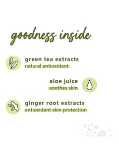 Plum Plum Face Mist Green Tea Revitalizing Face Mist Normal Oily Acne-Prone Combination Skin Make-up Setting Spray  Green Tea Aloe Vera 100% Vegan Phthalate Free Paraben Free 100ml  - Image 4