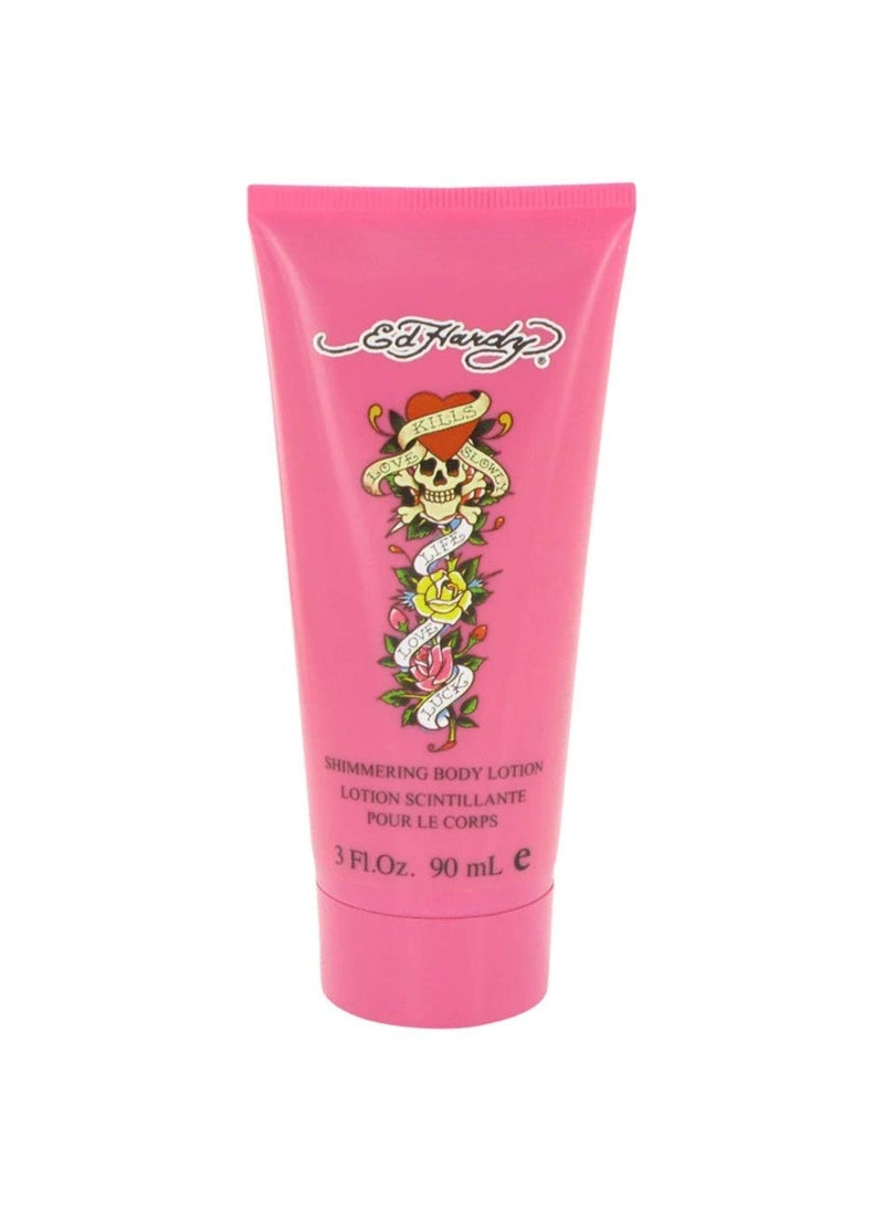 CHRISTIAN AUDIGIER Christian Audigier Ed Hardy Body Lotion for Women, 6.8 oz 
