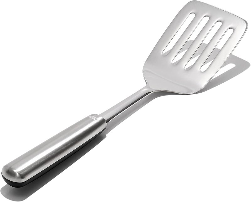 OXO مقلب طهي أوكسو من الفولاذ - ملعقة مسننة من الفولاذ المقاوم للصدأ - Image 3