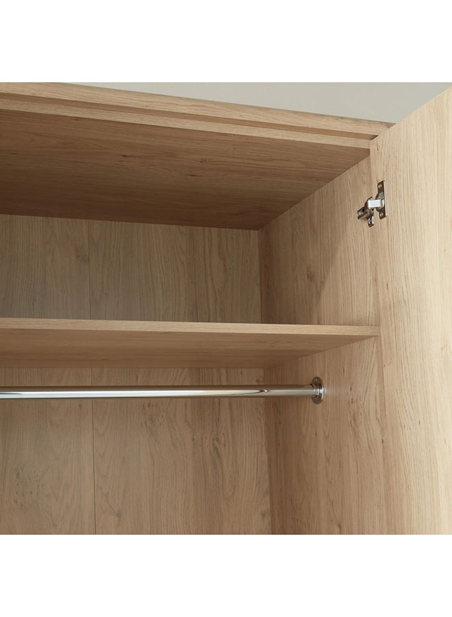Home Box Nordica 6-Door Wardrobe With 2 Drawers And Mirror 55 x 220 x 240 cm  - Image 5