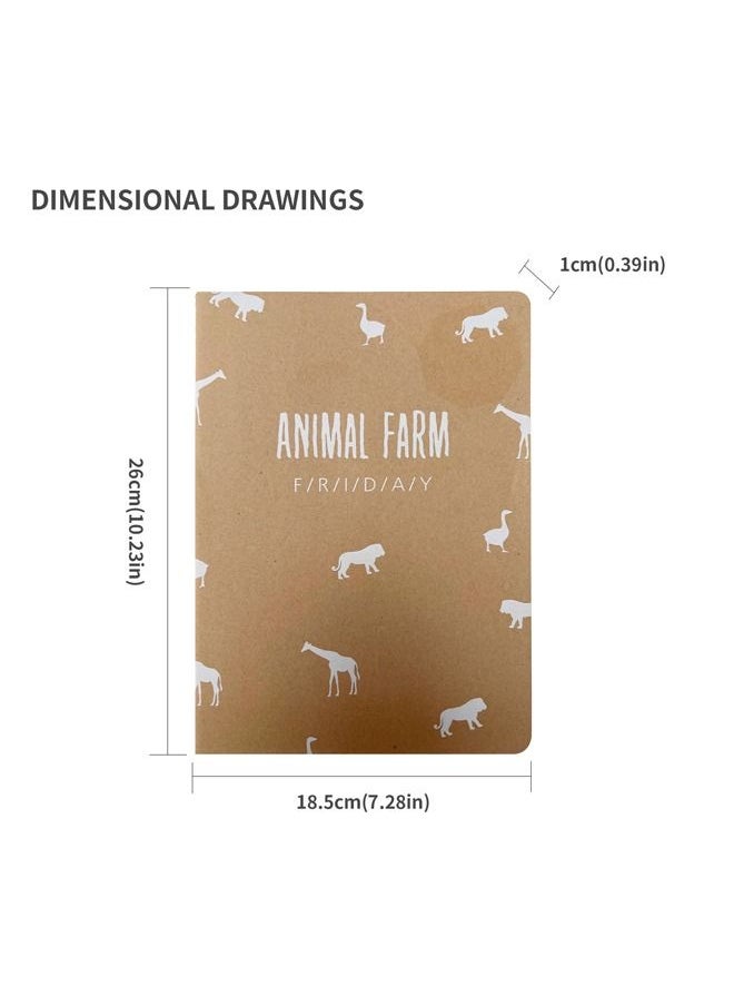 5-Piece B5 Stationery Business Notebook Journal Notepad Planners