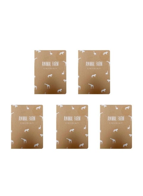 5-Piece B5 Stationery Business Notebook Journal Notepad Planners