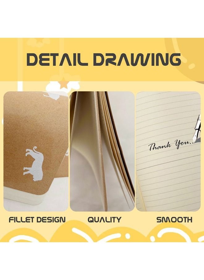 5-Piece B5 Stationery Business Notebook Journal Notepad Planners