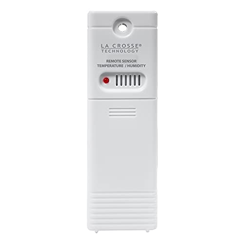 La Crosse Technology Wireless Outdoor Temperature & Humidity Sensor - Wall Mounted, Accurate, Weather Resistant, Wide Temperature & Humidity Gauge Transmission Range (330ft Range), Battery Powered - Image 1