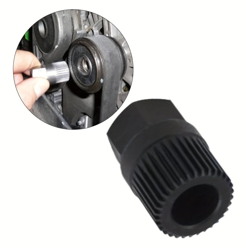 3pcs Black V Belt Pulley Removal Tool For 33T Socket Generator - Image 4