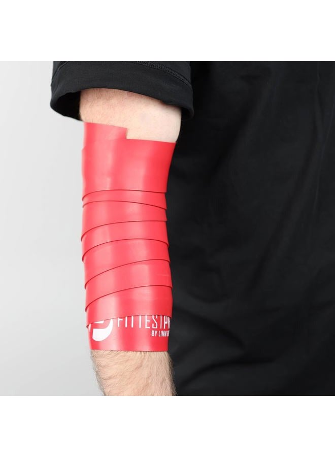 Limm Muscle Compression Floss Bands - Tack and Flossing Bands for Mobility, Fitness, and Recovery - Best for Athletes, Therapy and Injury - Set A: Includes 2 Levels of Compression and Travel Pou - Image 4