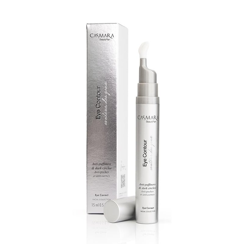 Casmara Eye Contour for Bags and Dark Circles Hydrating Under Eye Cream for Dark Circles Puffiness Fine Lines All Skin Types 15ml - Image 1