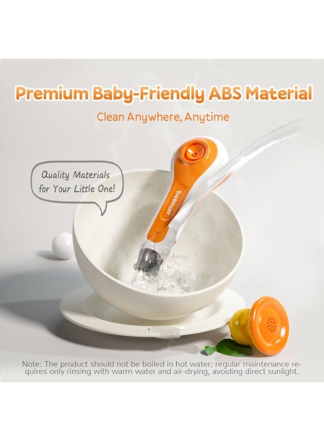 توب برايت لعبة مونتيسوري 3 في 1 للأطفال الصغار مع صافرة، نفخ الكرة، كرات أنابيب النفخ العائمة – لعبة حسية للأطفال، المهارات الحركية الدقيقة، هدايا تعليمية تعليمية للأولاد والبنات بعمر 3+ عامًا - Image 4