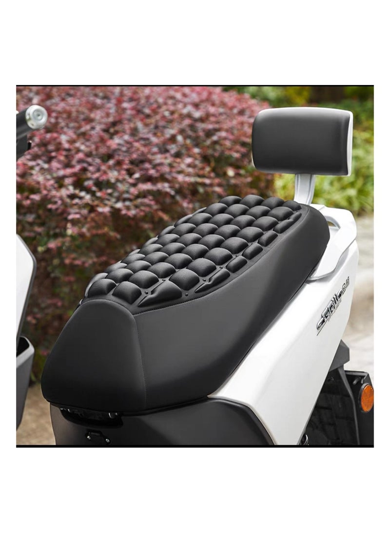 Generic Motorcycle 3D Comfort Gel Seat Cushion Universal Air Pillow Pad Cover 68cm - Image 1