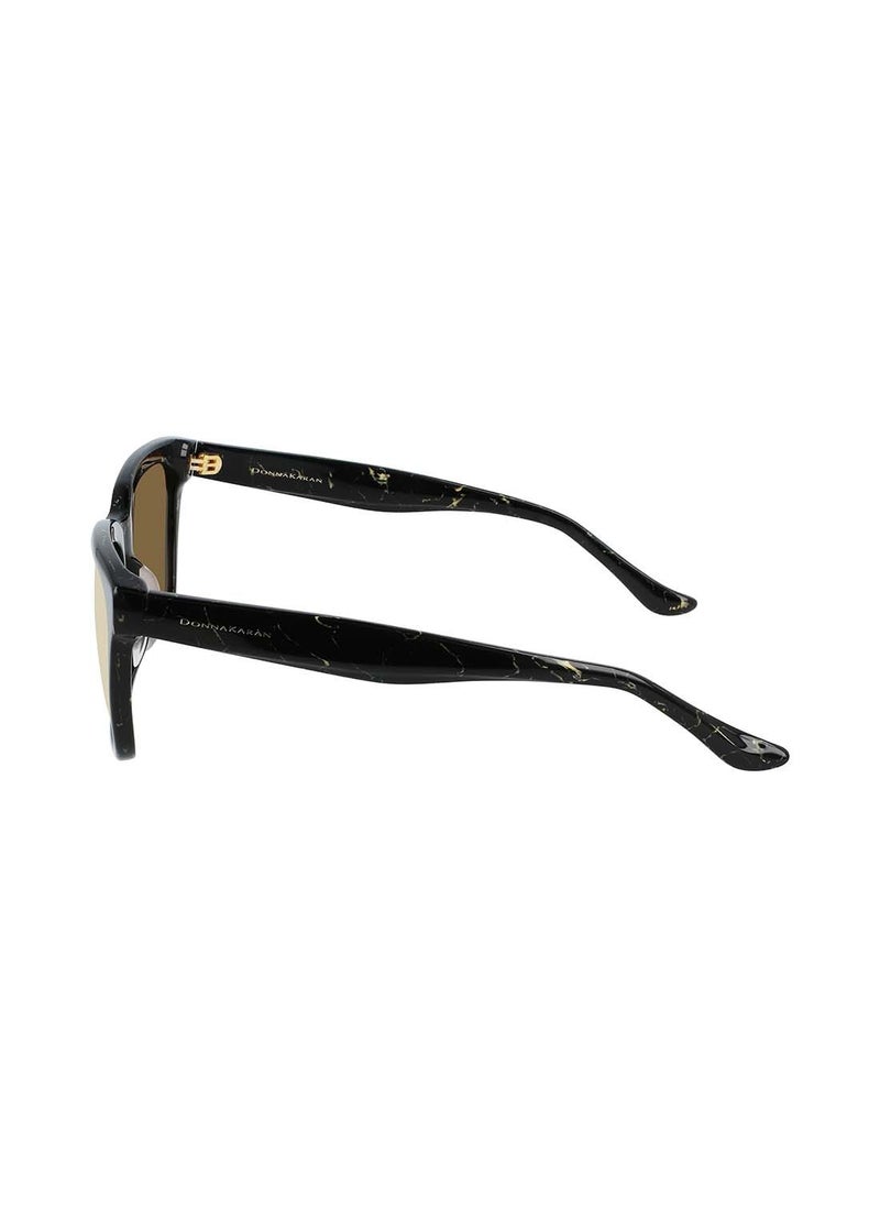 Donna Karan - Full Rim Acetate Rectangle Sunglasses DO508S 5417 (012) - Image 1