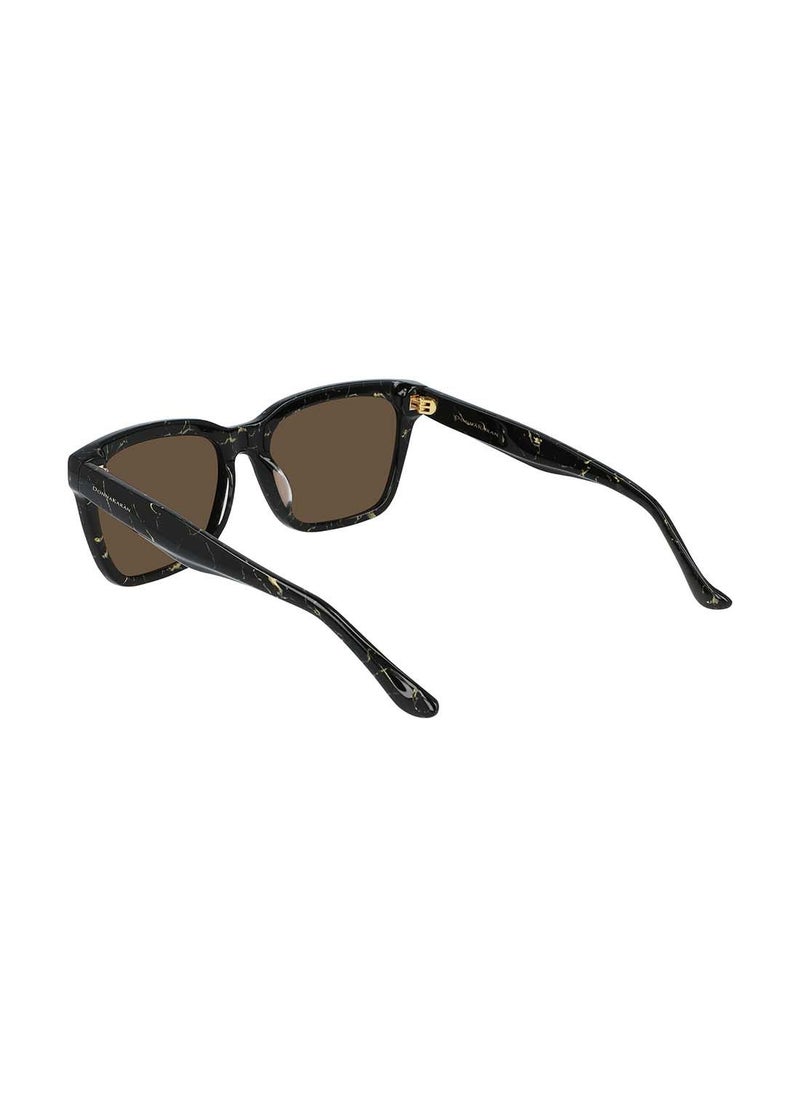 Donna Karan - Full Rim Acetate Rectangle Sunglasses DO508S 5417 (012) - Image 1