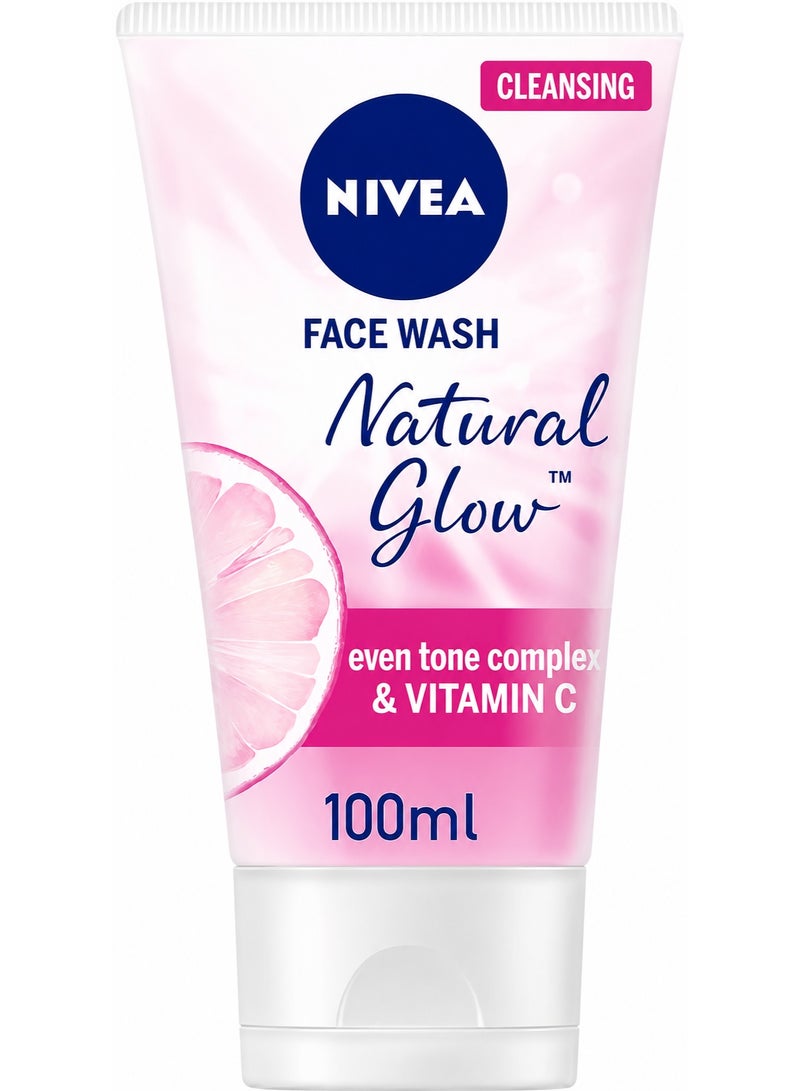 Nivea Natural Glow Face Wash Natural Glow 100ml - Image 1
