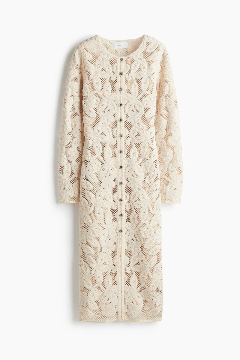H&M Long lace dress