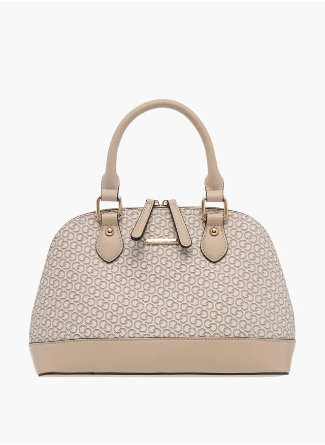 سيليست Womens Monogram Print 4-Piece Bag Set