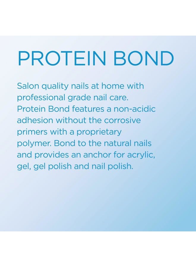 Young Nails Protein Bond - Non-Acidic Nail Primer, Enhanced Adhesion for Gel Polish & Acrylic, Nail Dehydrator, PH Bonder for Gel Nails, 0.25 oz - Image 4