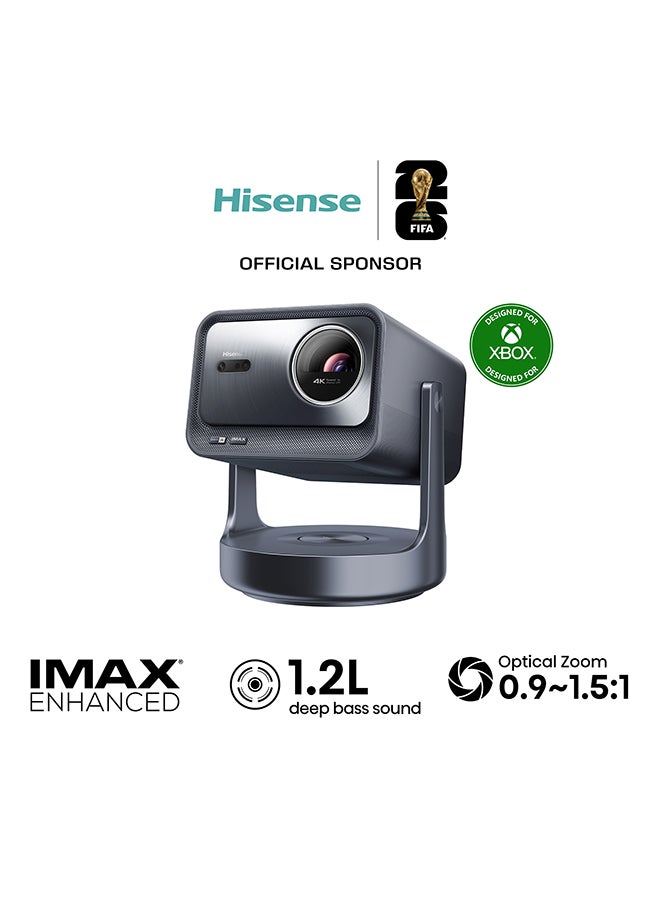 Hisense C2 Ultra 4K UHD Triple Color RGB Laser Portable Mini Projector, 65”~300"(Inch), 3000 ANSI Lumens, 110% BT.2020 Wide Color Gamut, Dolby Vision, Sound by JBL, Netflix, WIFI 6E C2 Ultra C2 Ultra