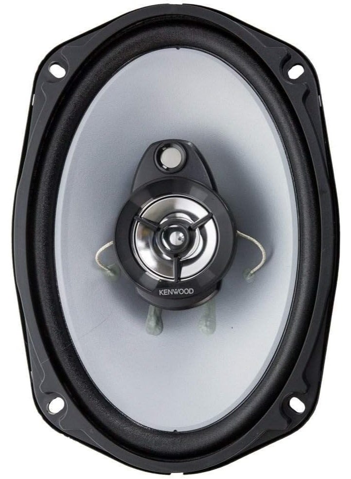 Kenwood KFC-6966S 6 x 9 Inch 400-Watt 3-Way Flush Mount Coaxial Car Speaker Easy Installation - Pair - Image 4