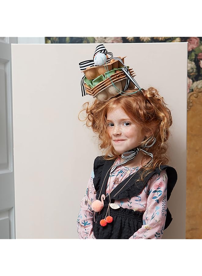 Meri Meri Flamingo Pompom Necklace - Image 5