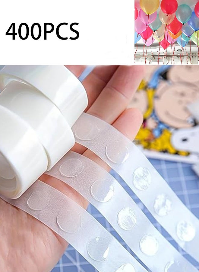 كانجلي 4 قطع من لاصق نقطي مزدوج الوجه لتصميم البالون - Image 1