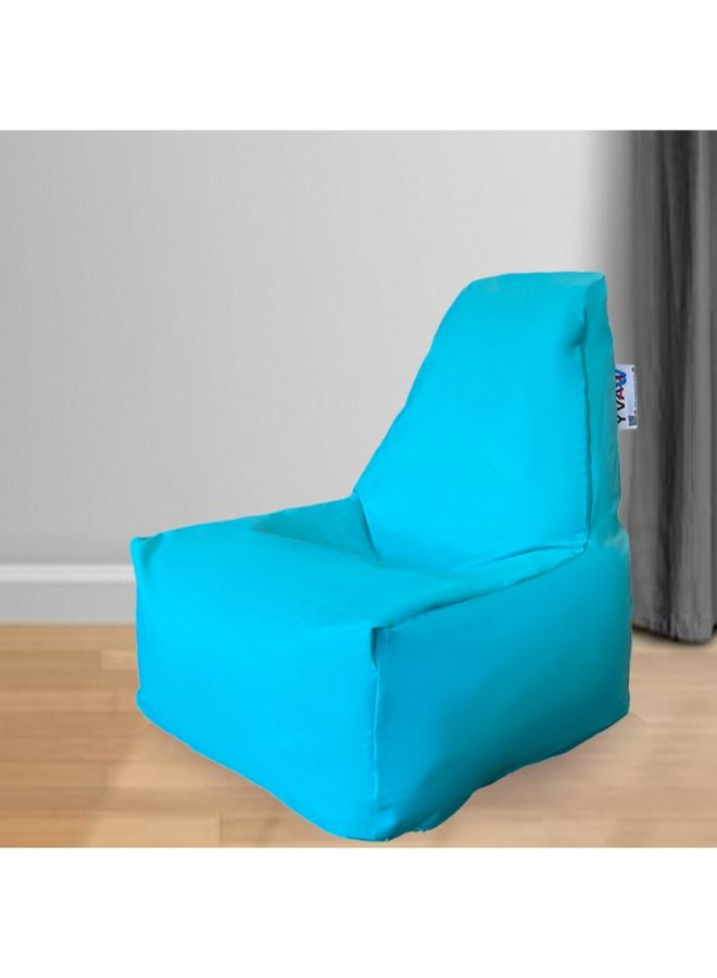 WAVY Light Blue Jaguar Bean Bag - Waterproof - Image 2