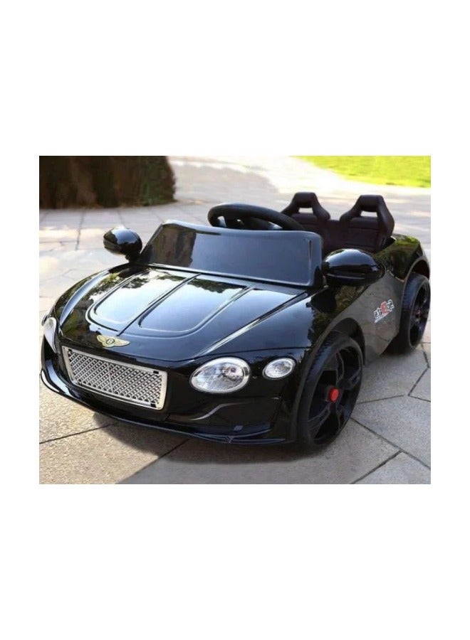 Electric ride-on car for children, children's electric car with a large seat, multi-colored. (black) - Image 2