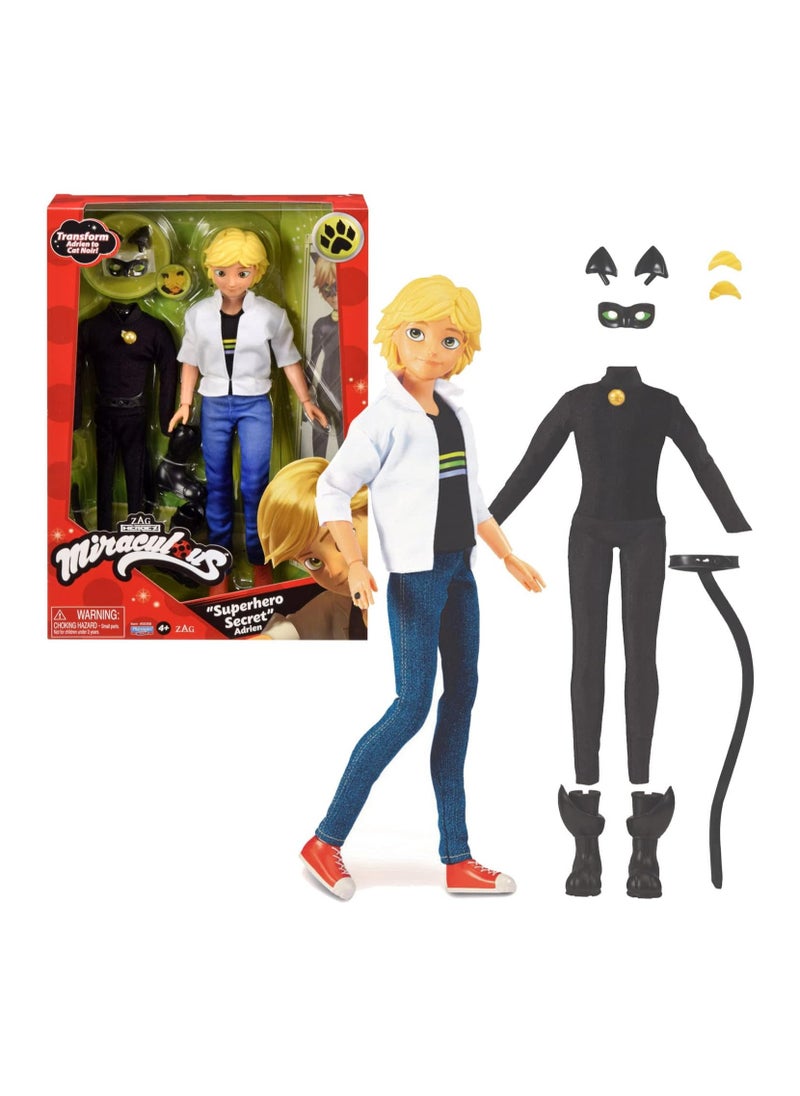 Miraculous 10.5" SUPERHERO SECRET - ADRIEN 