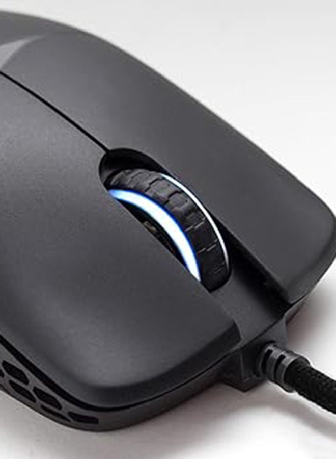 Ducky RGB Ultra-Lightweight Wired Gaming Mouse, PixArt PMW3389 Sensor, 16000 DPI, 7 Buttons, Huano Switches, 65g, Ambidextrous, Adjustable Polling Rate & LOD, PTFE Feet, Paracord Cable, DMFE20O-OAAPA7B Black - Image 5