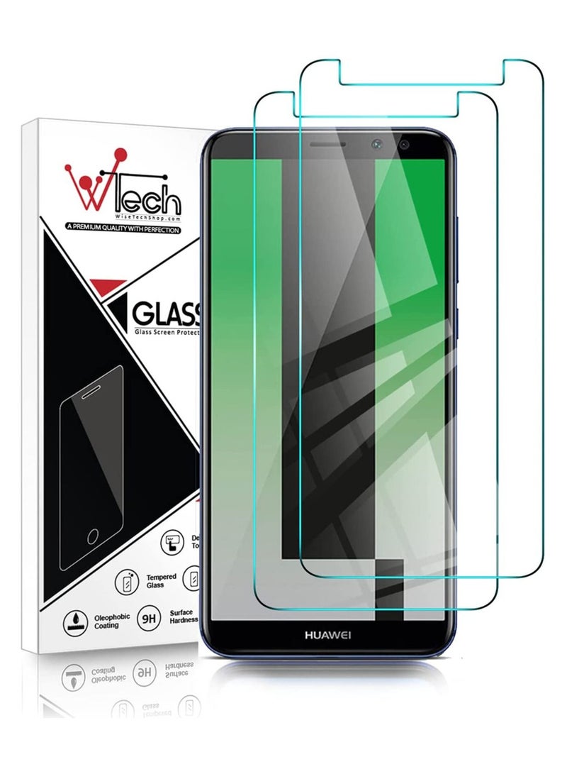دبليو تيك 2 - واقي شاشة من الزجاج المقوى من WTech لهاتف Huawei Mate 10 Lite - - Image 1