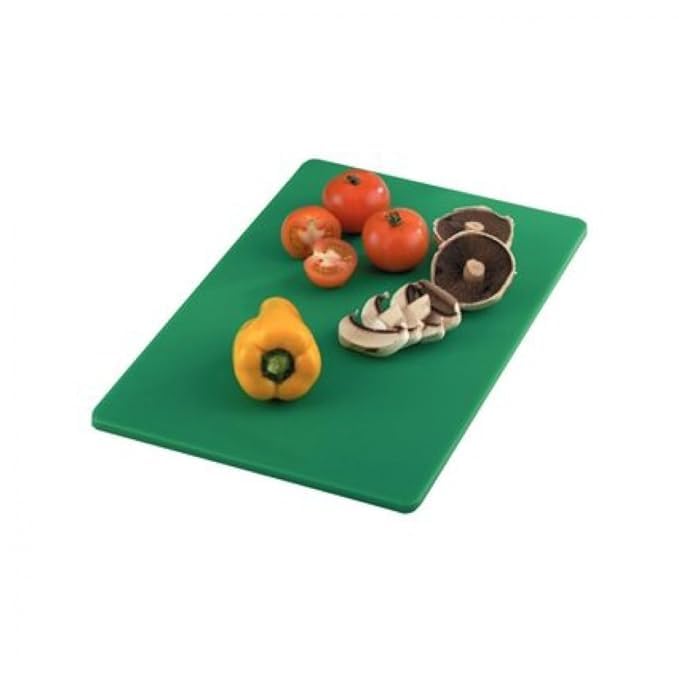 Coolkart Extra Thick Plastic Flexible Cutting Boards for Kitchen Cooking Cutting with Food Safe PP Material Easy Grip Non Slip Large 12×18 Inches (Green) - Image 3