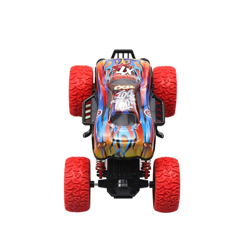 Chilartalent Pull Back Cars for Kids Toy Trucks for Boys Alloy Toy Car Educational Toy Monster Trucks Inertia Car Toy for Boys Girls Toddler Gifts Blue - Image 2